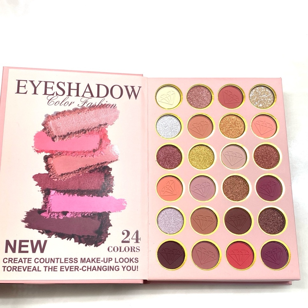 Belzgmee Fashion Eye & Face Pallet - Eyeshadow, Highlight,‎ Blusher & Gloss, NIB